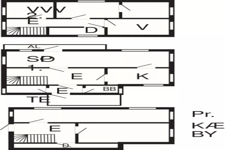 8 persoons vakantie huis in Barmen-Plattegrond