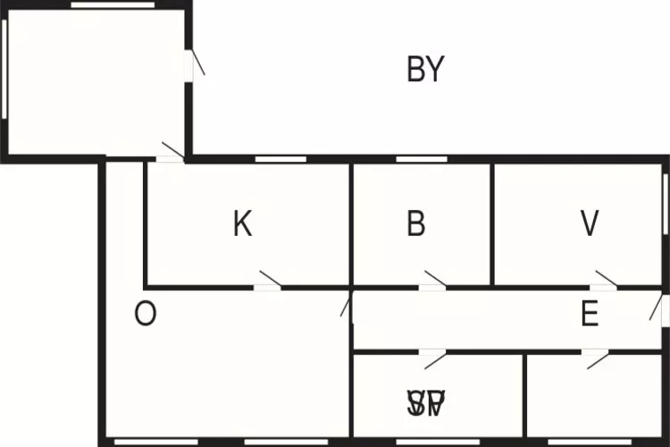 6 persoons vakantie huis in Ærøskøbing-Plattegrond