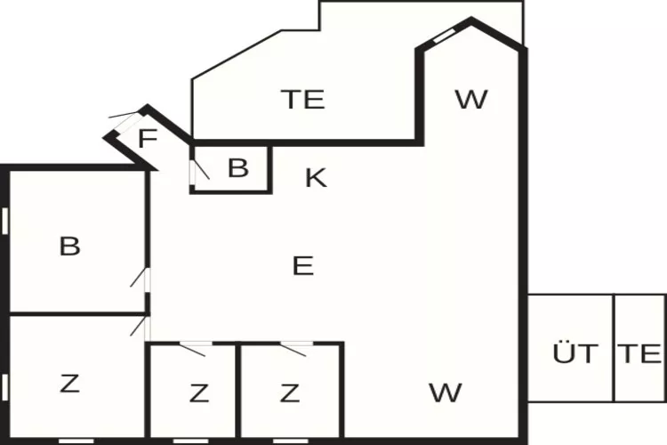 Kustsereniteit in SkAdshoved-By Traum-Plattegrond