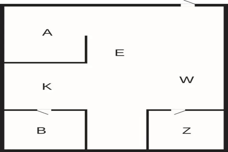 4 persoons vakantie huis in Løkken-Plattegrond