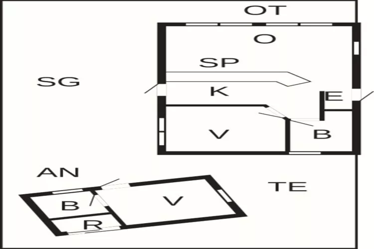 4 persoons vakantie huis in Esbjerg V-Plattegrond