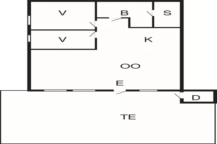 5 persoons vakantie huis in TEGEFJÄLL-Plattegrond