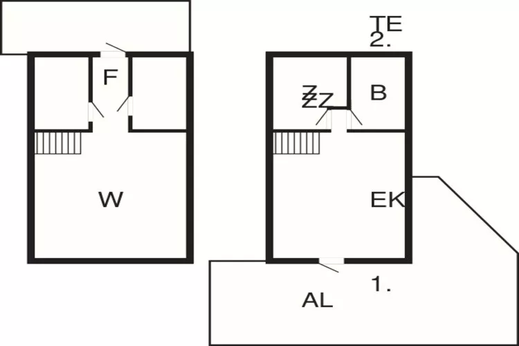 6-persoons vakantiehuis Rubbestadneset-Plattegrond