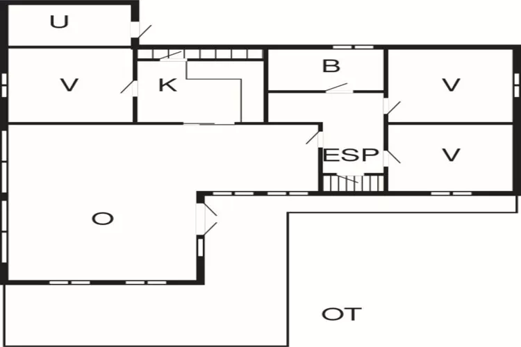 6 persoons vakantie huis in Hvide Sande-Plattegrond