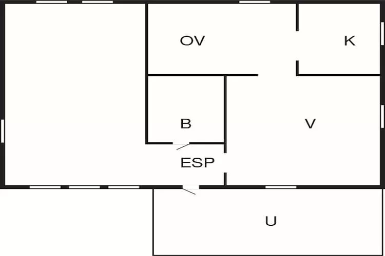 5 persoons vakantie huis in MELLBYSTRAND-Plattegrond