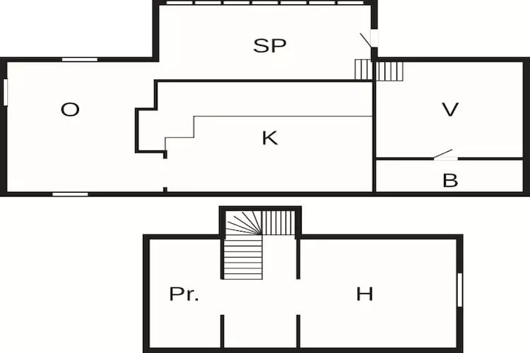 5 persoons vakantie huis in Fjärås - Plattegrond