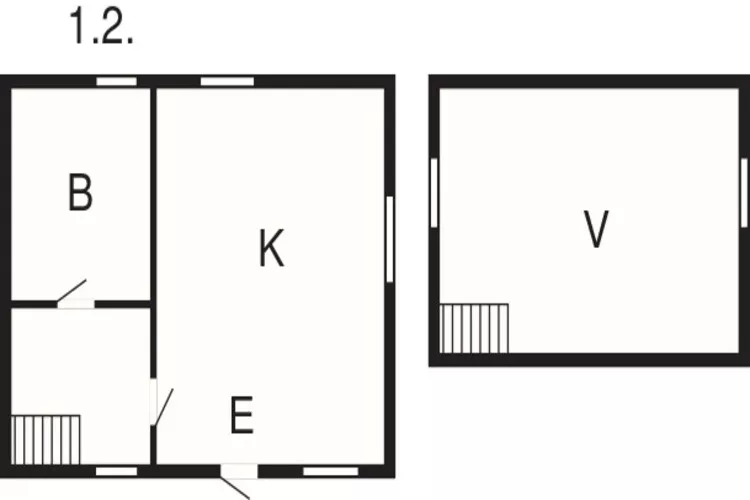 2 persoons vakantie huis in NÄSSJÖ-Plattegrond
