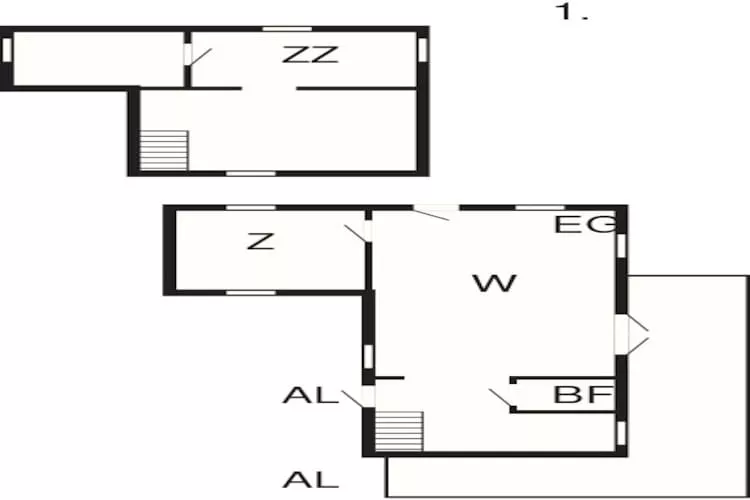 6 persoons vakantie huis in Hallabro-Plattegrond