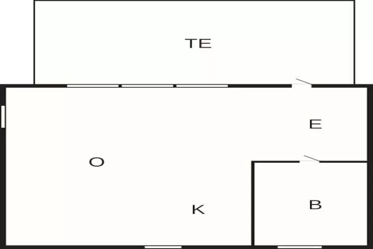 2 persoons vakantie huis in VARBERG-By Traum-Plattegrond