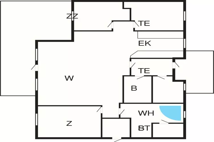 Toevlucht bij golfclub -- By Traum Ferienwohnungen-Plattegrond
