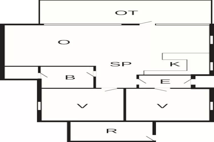 6 persoons vakantie huis in Børkop-By Traum-Plattegrond
