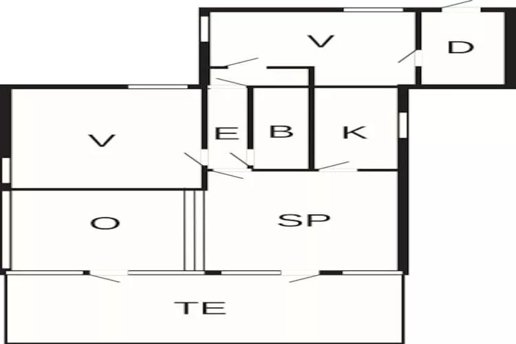 7 persoons vakantie huis in Knebel-By Traum-Plattegrond
