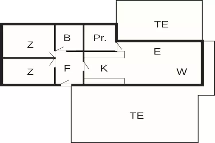 4 persoons vakantie huis in Gilleleje-By Traum-Plattegrond