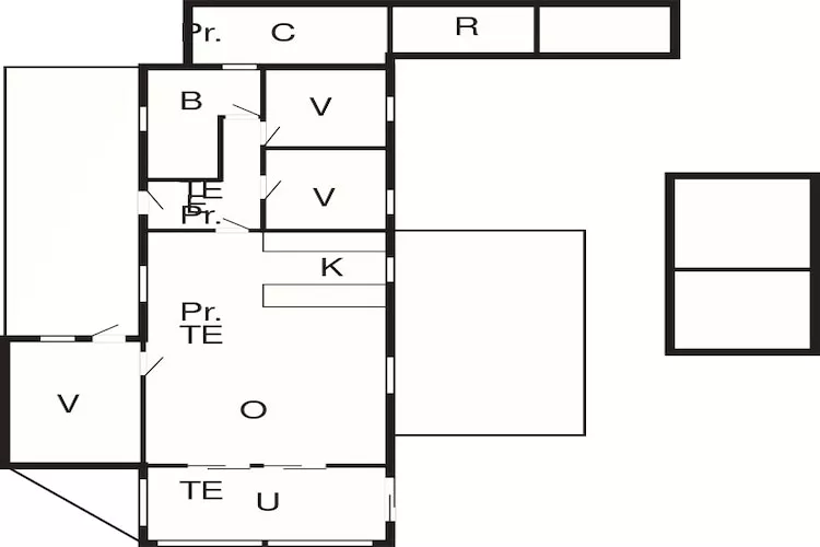 6 persoons vakantie huis in Tarm-By Traum-Plattegrond