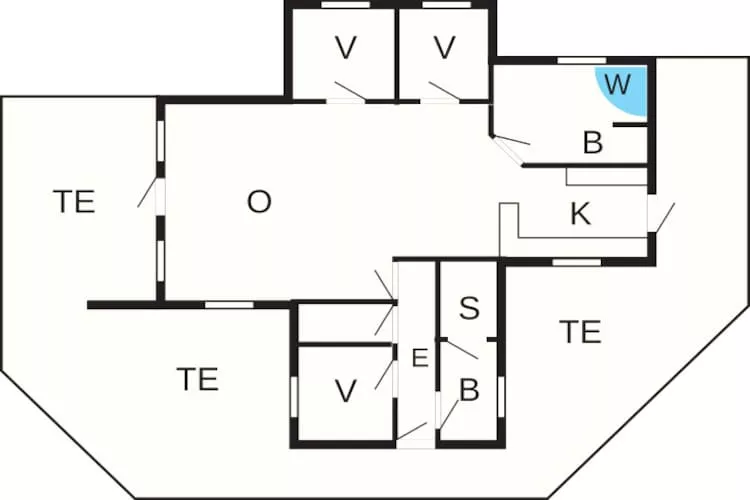 8 persoons vakantie huis in Spøttrup-By Traum-Plattegrond