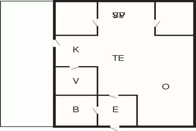 7 persoons vakantie huis in Hjørring-By Traum-Plattegrond