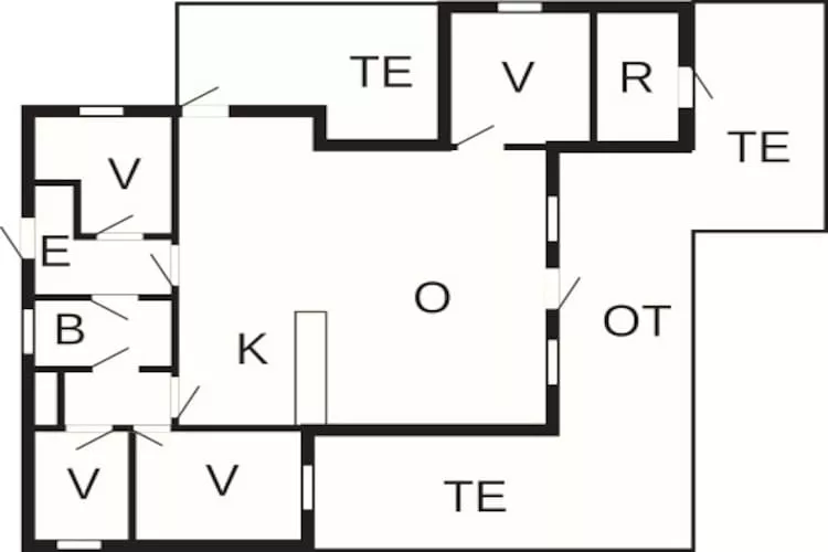 8 persoons vakantie huis in Højslev-By Traum-Plattegrond