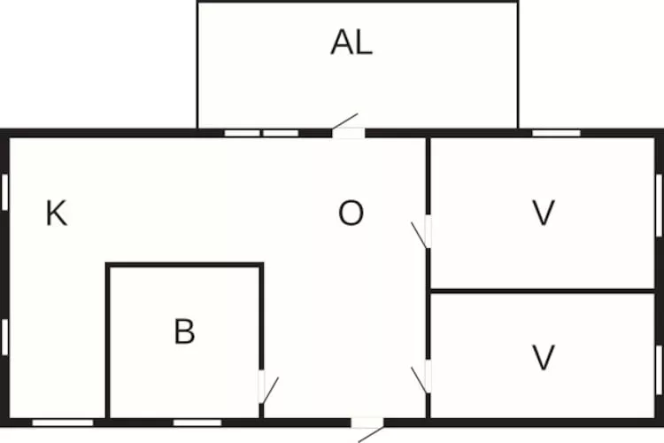 4 persoons vakantie huis in SANDHEM-By Traum-Plattegrond
