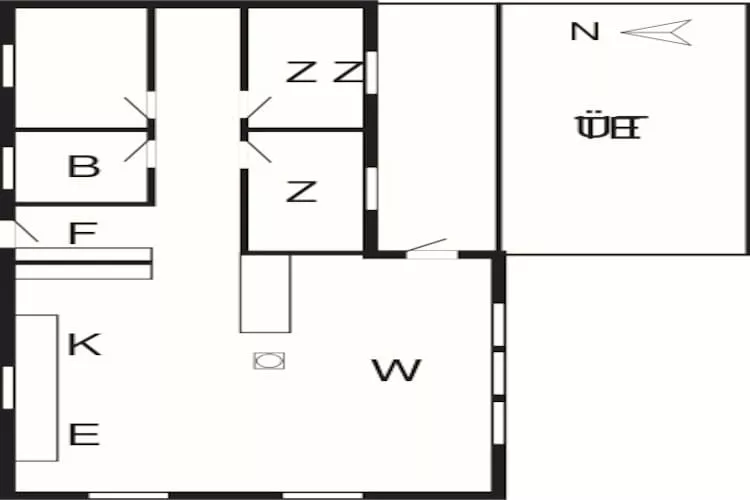 6 persoons vakantie huis in Sæby-By Traum-Plattegrond