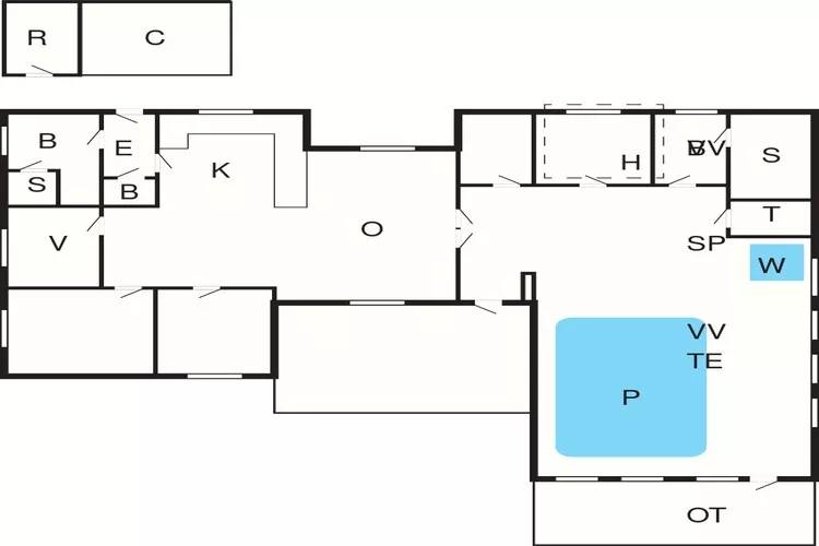 12 persoons vakantie huis in Pandrup-By Traum-Plattegrond