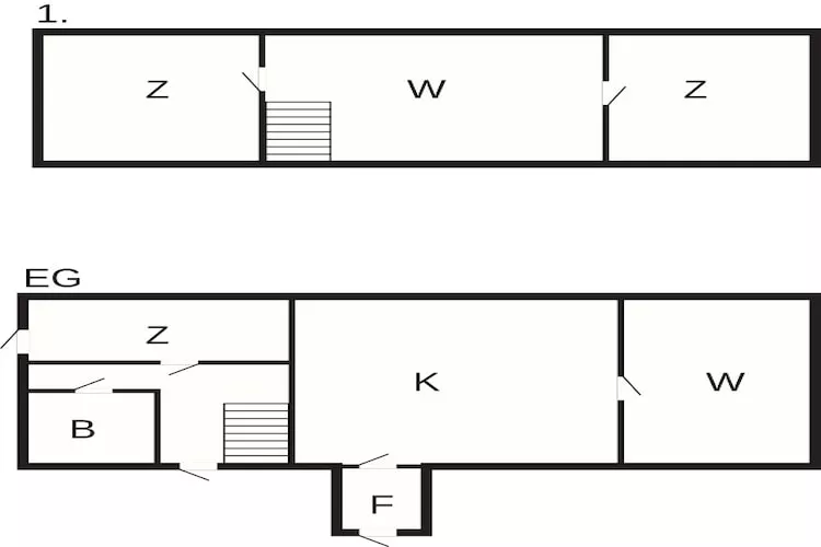6 persoons vakantie huis in Löderup-By Traum-Plattegrond