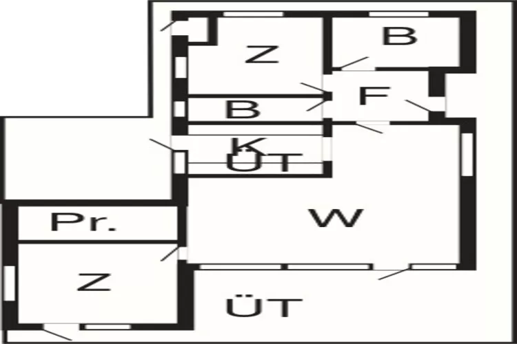 Afgelegen toevlucht aan het water -- By Traum Ferienwohnungen-Plattegrond