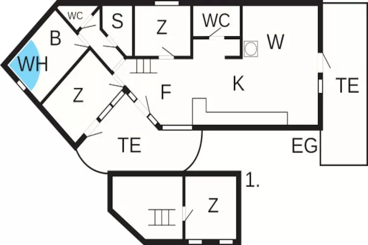7 persoons vakantie huis in Lemvig-By Traum-Plattegrond