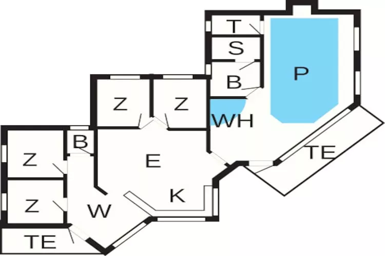 10 persoons vakantie huis in Hadsund-By Traum-Plattegrond