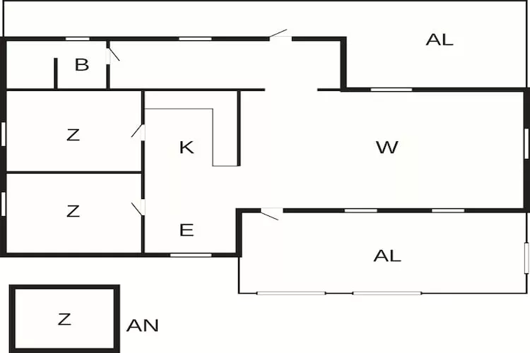 6 persoons vakantie huis in HOLSLJUNGA-By Traum-Plattegrond