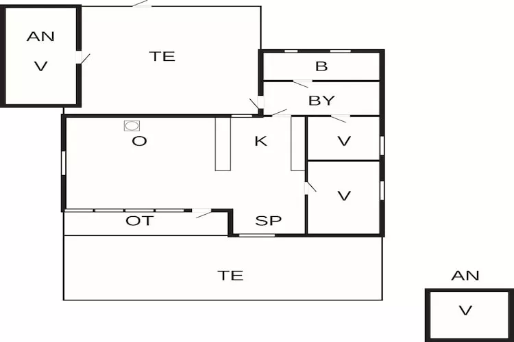 6 persoons vakantie huis in Mern-By Traum-Plattegrond