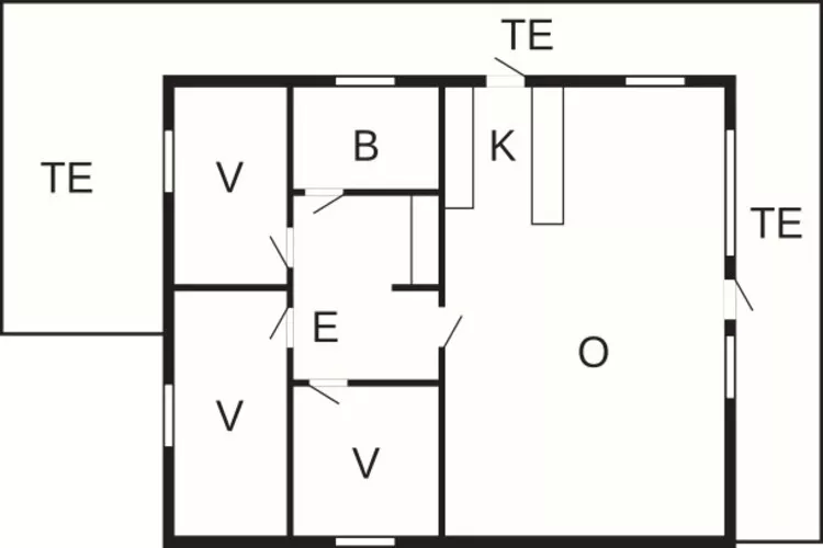 5 persoons vakantie huis in Lemvig-By Traum-Plattegrond