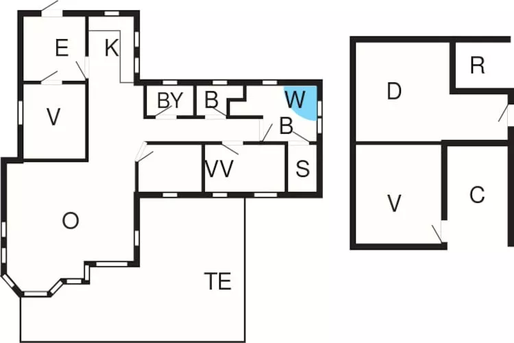 8 persoons vakantie huis in Væggerløse-By Traum-Plattegrond