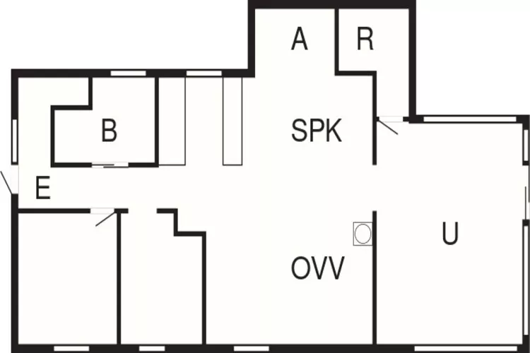 6 persoons vakantie huis in Ulfborg-By Traum-Plattegrond