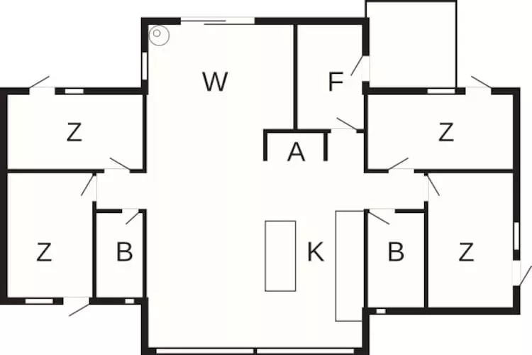 8 persoons vakantie huis in Hjørring-By Traum-Plattegrond