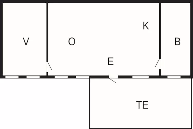 5 persoons vakantie huis in SÖLVESBORG-By Traum-Plattegrond