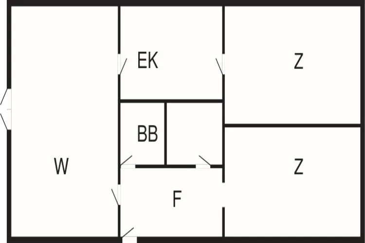 6 persoons vakantie huis in Rudkøbing-By Traum-Plattegrond