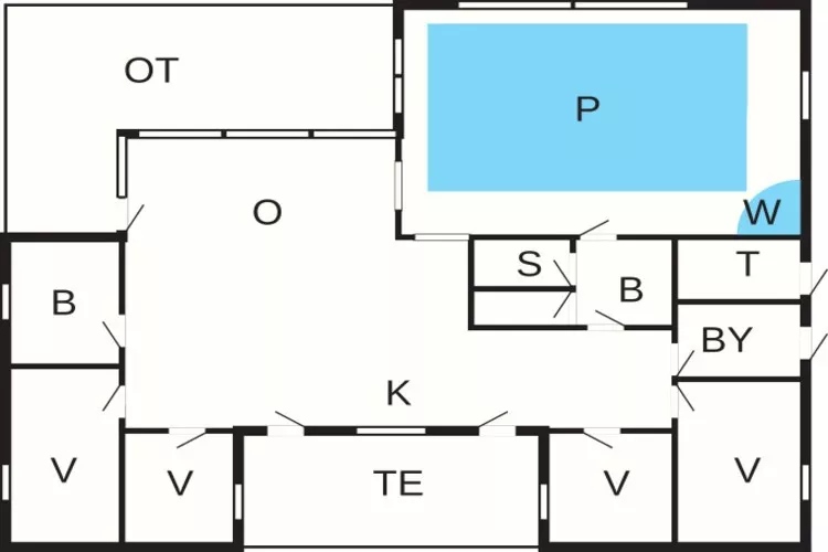 12 persoons vakantie huis in Væggerløse-By Traum-Plattegrond