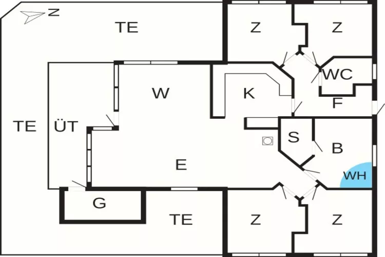 8 persoons vakantie huis in Juelsminde-By Traum-Plattegrond