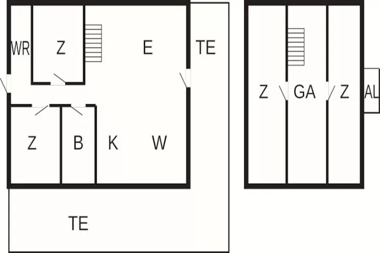 6 persoons vakantie huis in Thyholm-By Traum-Plattegrond