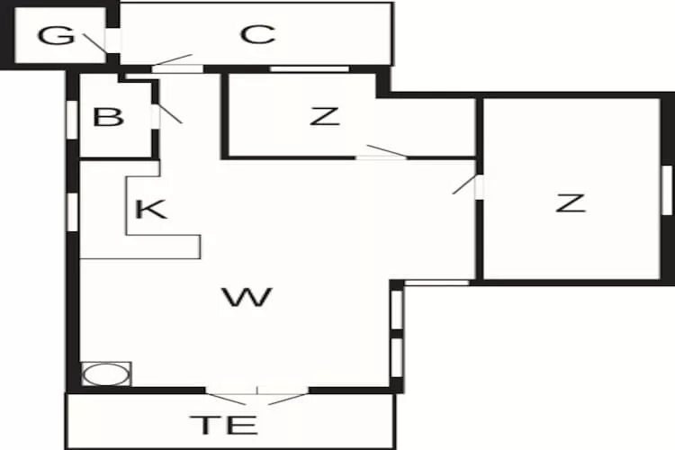 6 persoons vakantie huis in Ebeltoft-By Traum-Plattegrond
