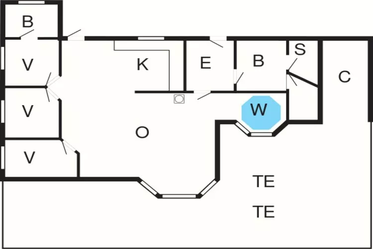 6 persoons vakantie huis in Hals-By Traum-Plattegrond