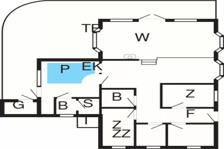 Gezinsplek met zwembad -- By Traum Ferienwohnungen-Plattegrond