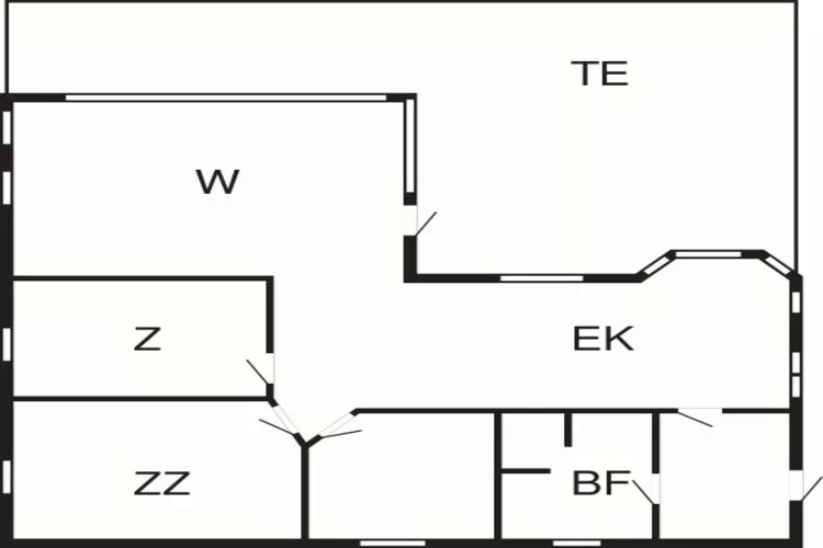 Ruim toevluchtsoord met fjordzicht -- By Traum Ferienwohnungen-Plattegrond