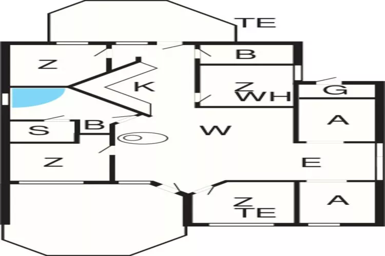 V135 SW-Plattegrond