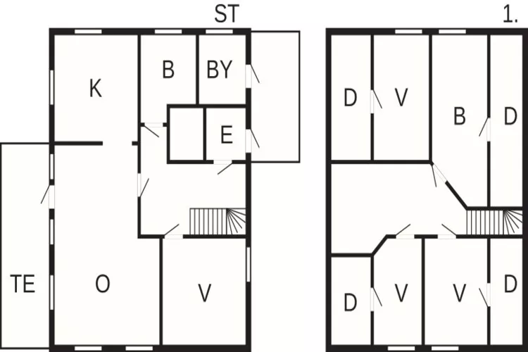 7 persoons vakantie huis in Foldereid-By Traum-Plattegrond