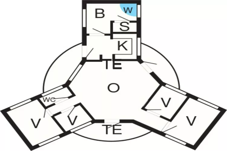 8 persoons vakantie huis in Fjerritslev-By Traum-Plattegrond