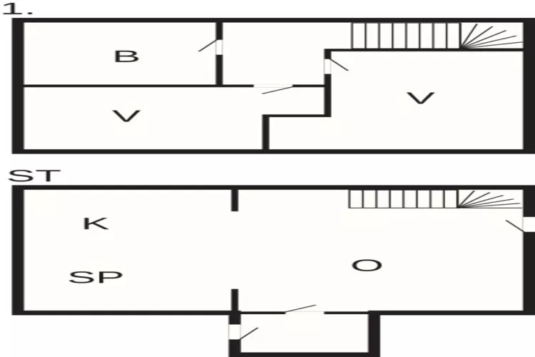 5 persoons vakantie huis in Rømø-By Traum-Plattegrond