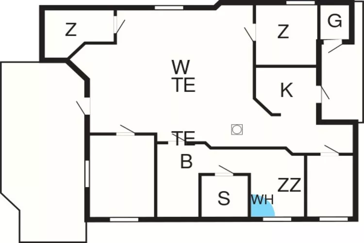 7 persoons vakantie huis in Hemmet-By Traum-Plattegrond