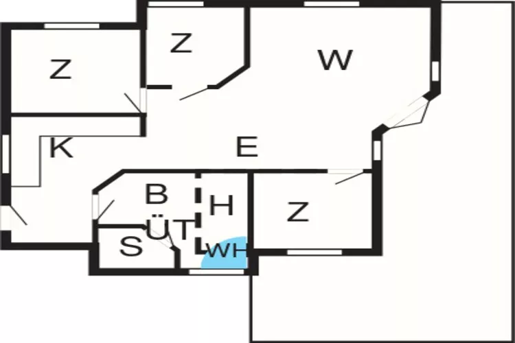 8 persoons vakantie huis in Grenaa-By Traum-Plattegrond