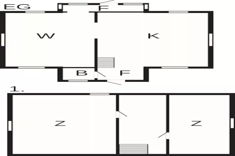 4 persoons vakantie huis in SÖLVESBORG-By Traum-Plattegrond
